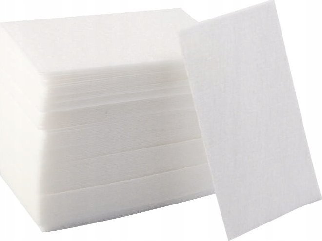 Cosmetics Zone Waciki włókninowe do paznokci 4cm x 6cm 400sztuk