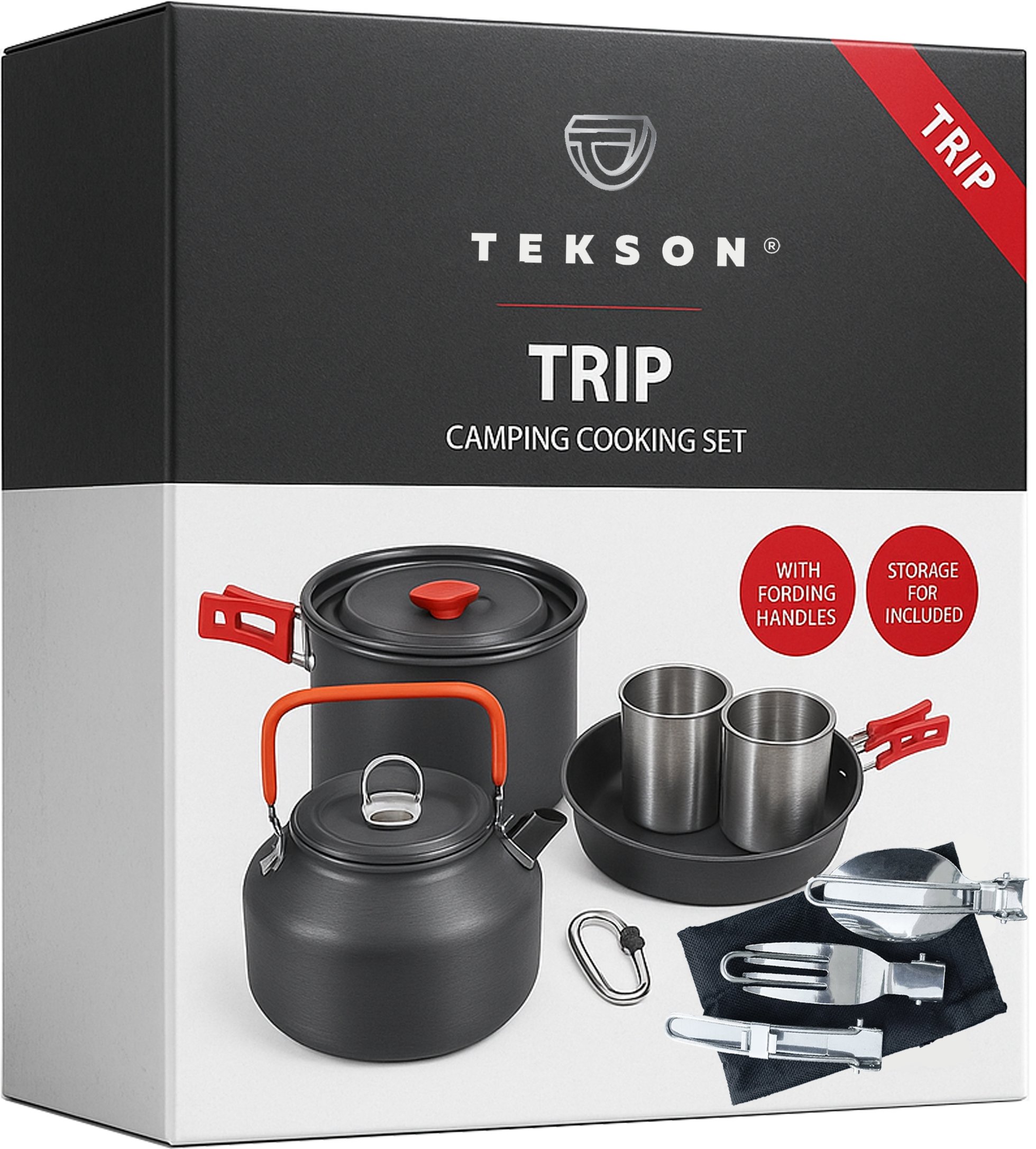 Zestaw Garnków Campingowych TRIP TEKSON