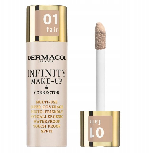 Dermacol Infinity Make-Up & Corrector 01 Fair 20 g