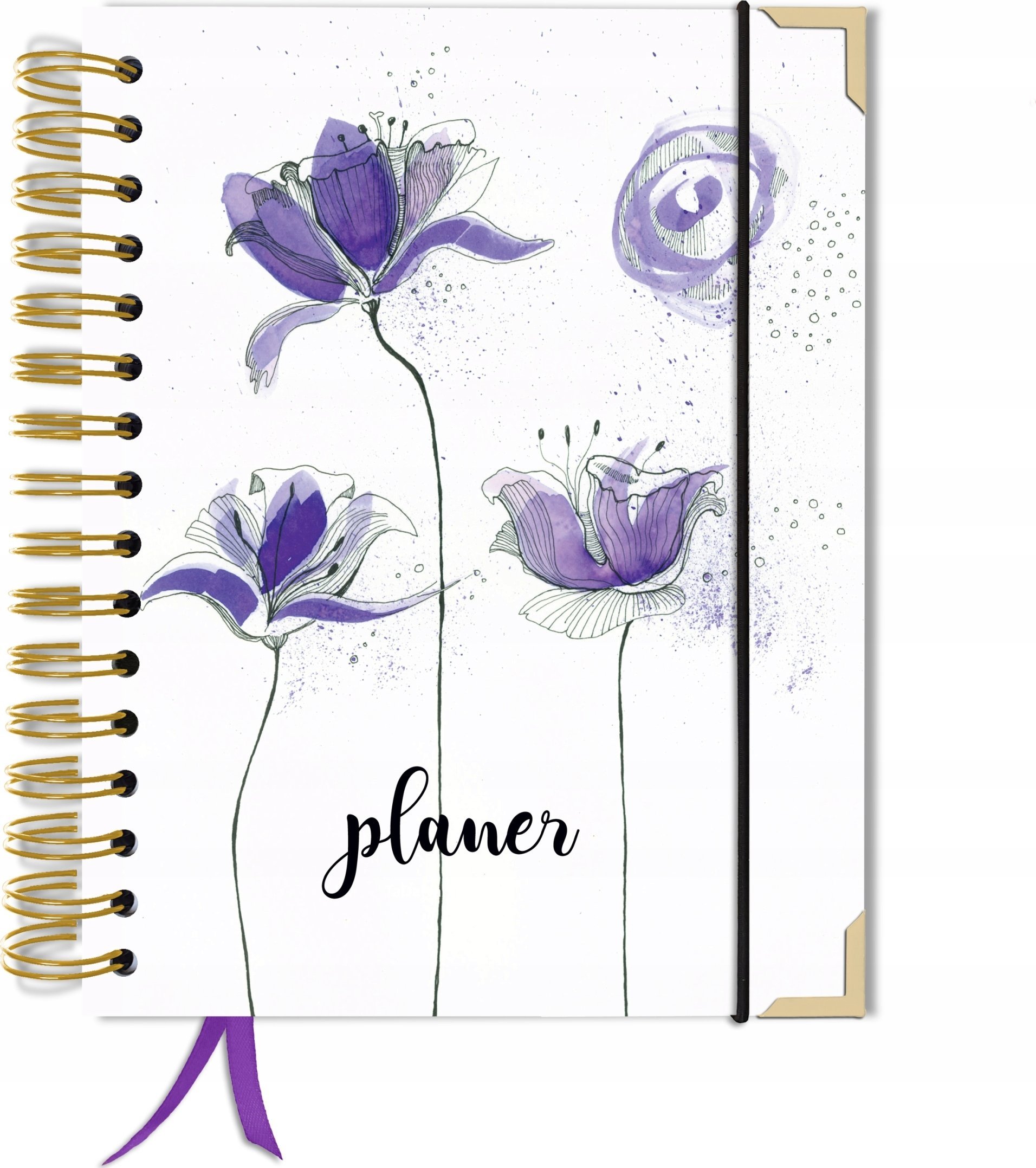 TadaPlanner Kalendarz terminarz bez dat planer książkowy A5+