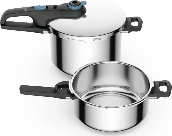 Tefal Zestaw szybkowary indukcyjne Secure Trendy Pressure 4L + 6L P2584301
