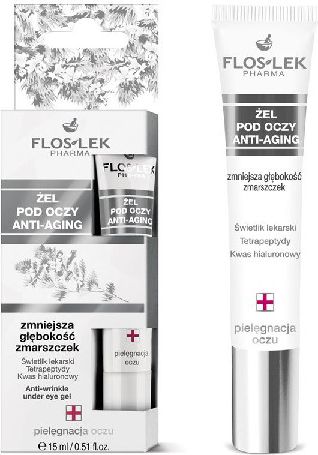 Floslek Anti Aging Żel pod oczy przeciwzmarszczkowy 15 ml