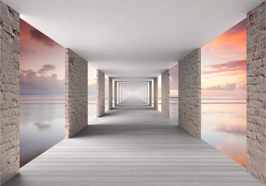 DecoNest Fototapeta - Spacer po niebie - 150X105