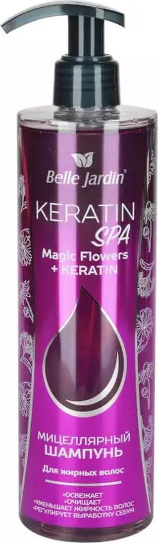 Belle Jardin Keratin SPA Magic Flowers Szampon do włosów przetłuszczających 400ml
