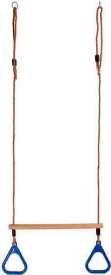 Małpiszon obręcze z trapezem niebieski