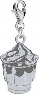 Radziszewska Jewellery Srebrny Charms ICE CREAM DEDYKACJA GRATIS