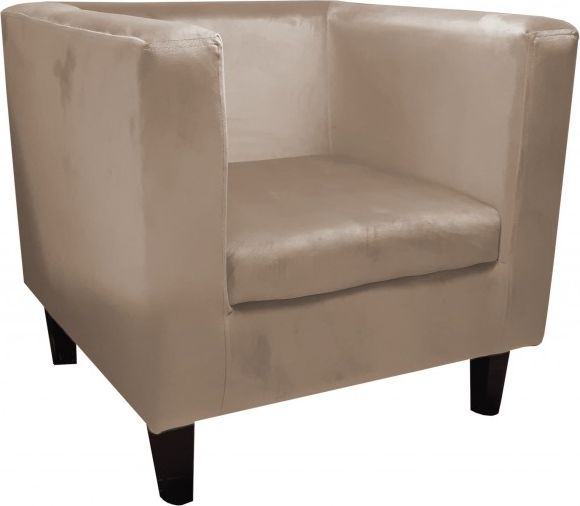 Atos Fotel GRON VELVET beżowy do salonu ATOS