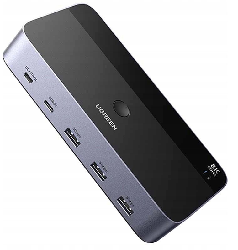 Switch przełącznik KVM DisplayPort UGREEN 2 In 2 O AK700