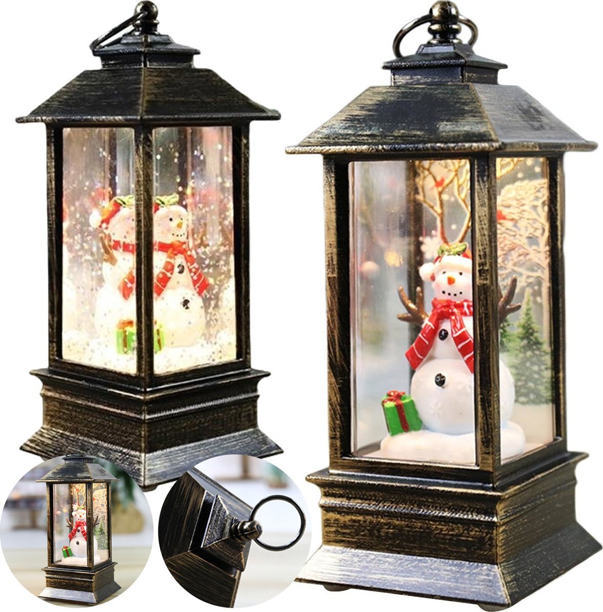 Dekoracja świąteczna Heckermann bałwan