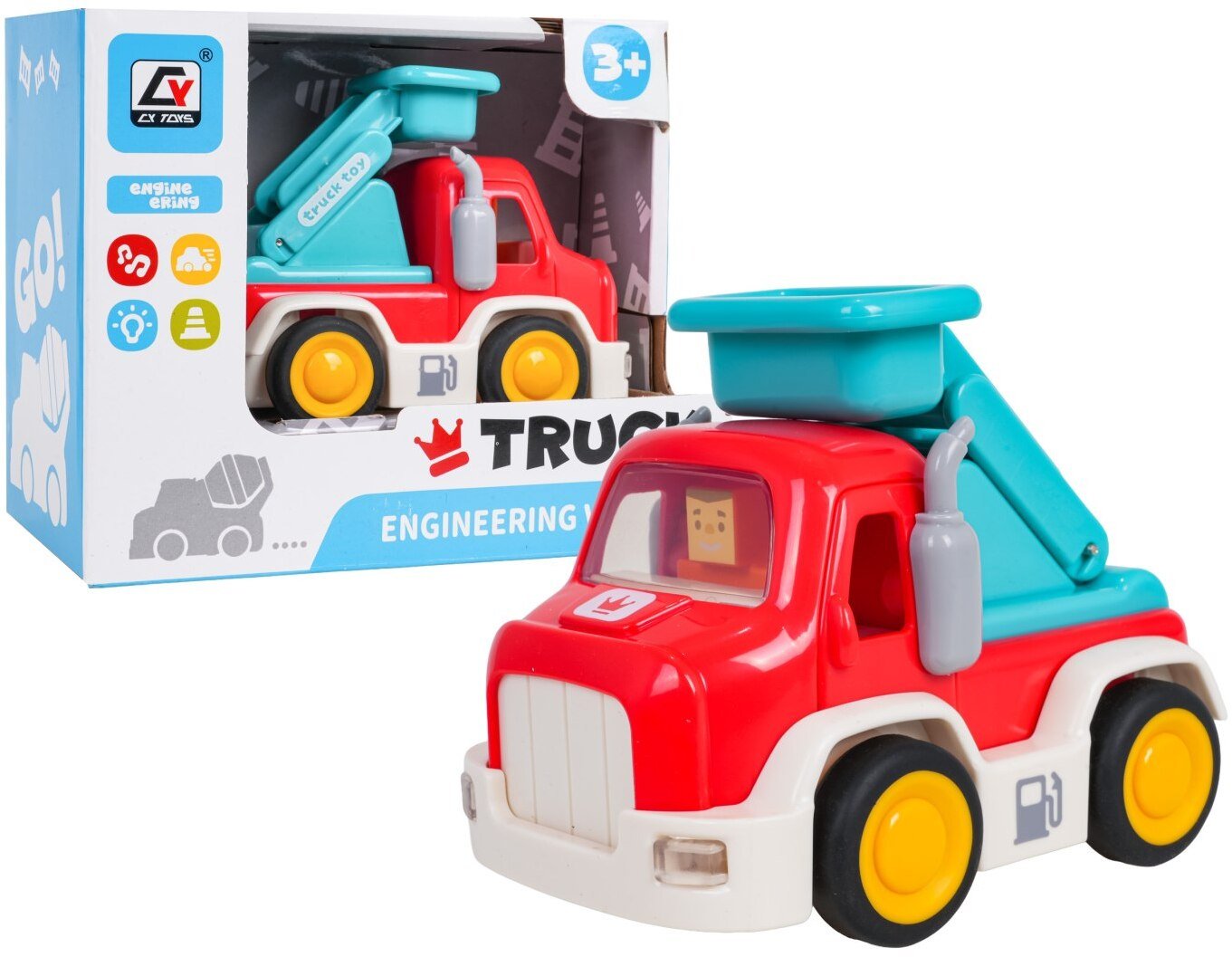 Autko Dźwig z Funkcją Dźwięku i Świateł