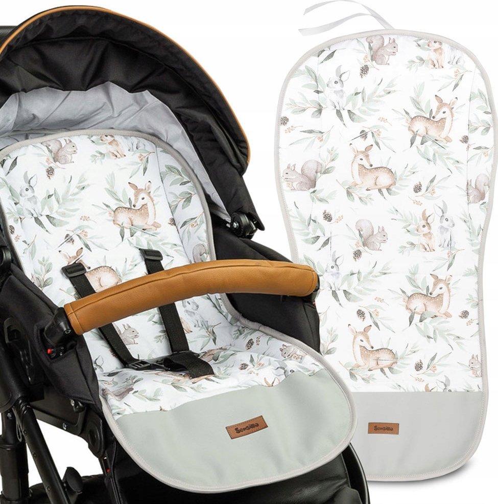 Sensillo WKŁADKA DO WÓZKA WAFEL SARENKI MIĘTOWY