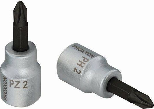 Proxxon Nasadka z końcówką wkrętaka PZ 2 - 3/8 cala PROXXON - 50 mm