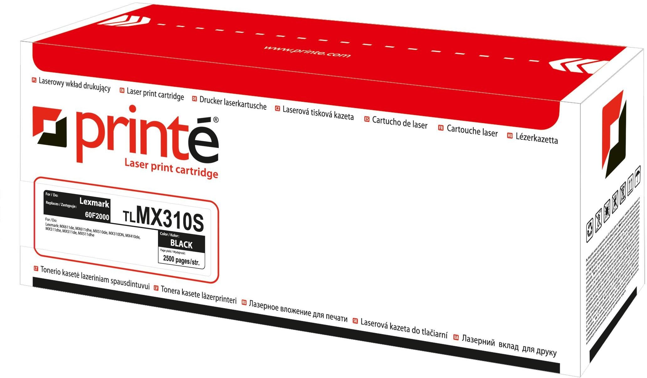 Printé toner TLMX310S (Lex 60F2000)