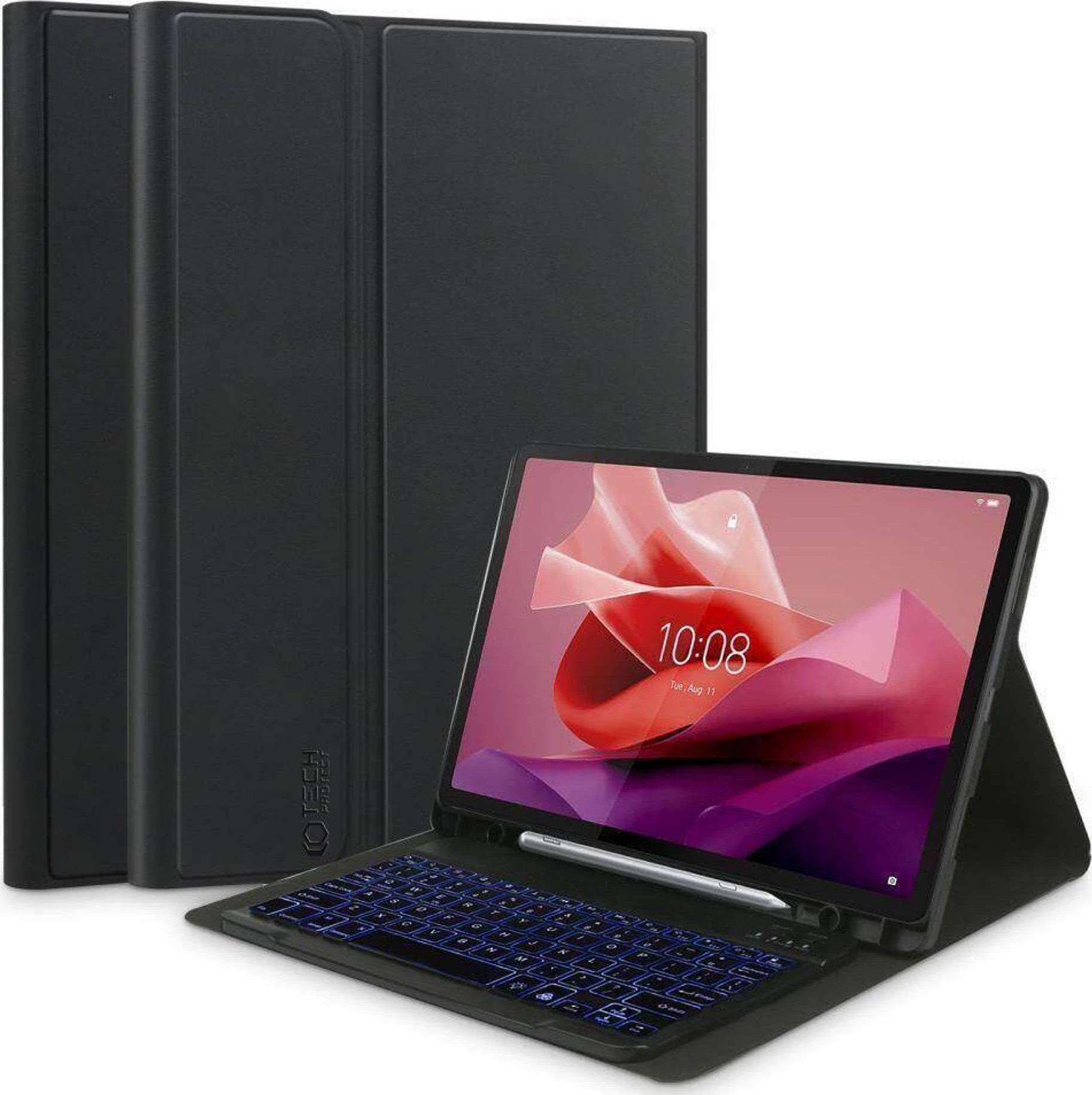 Etui na tablet Tech-Protect Etui LENOVO TAB P12 12.7 Tech-Protect SC Pen + Keyboard czarne
