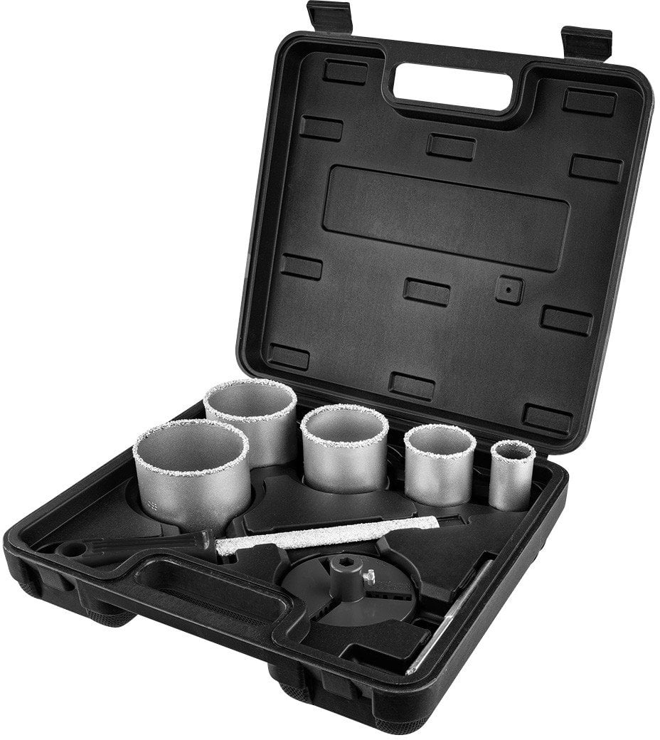 Otwornice wolframowe 32-83 mm, zestaw 8 szt.