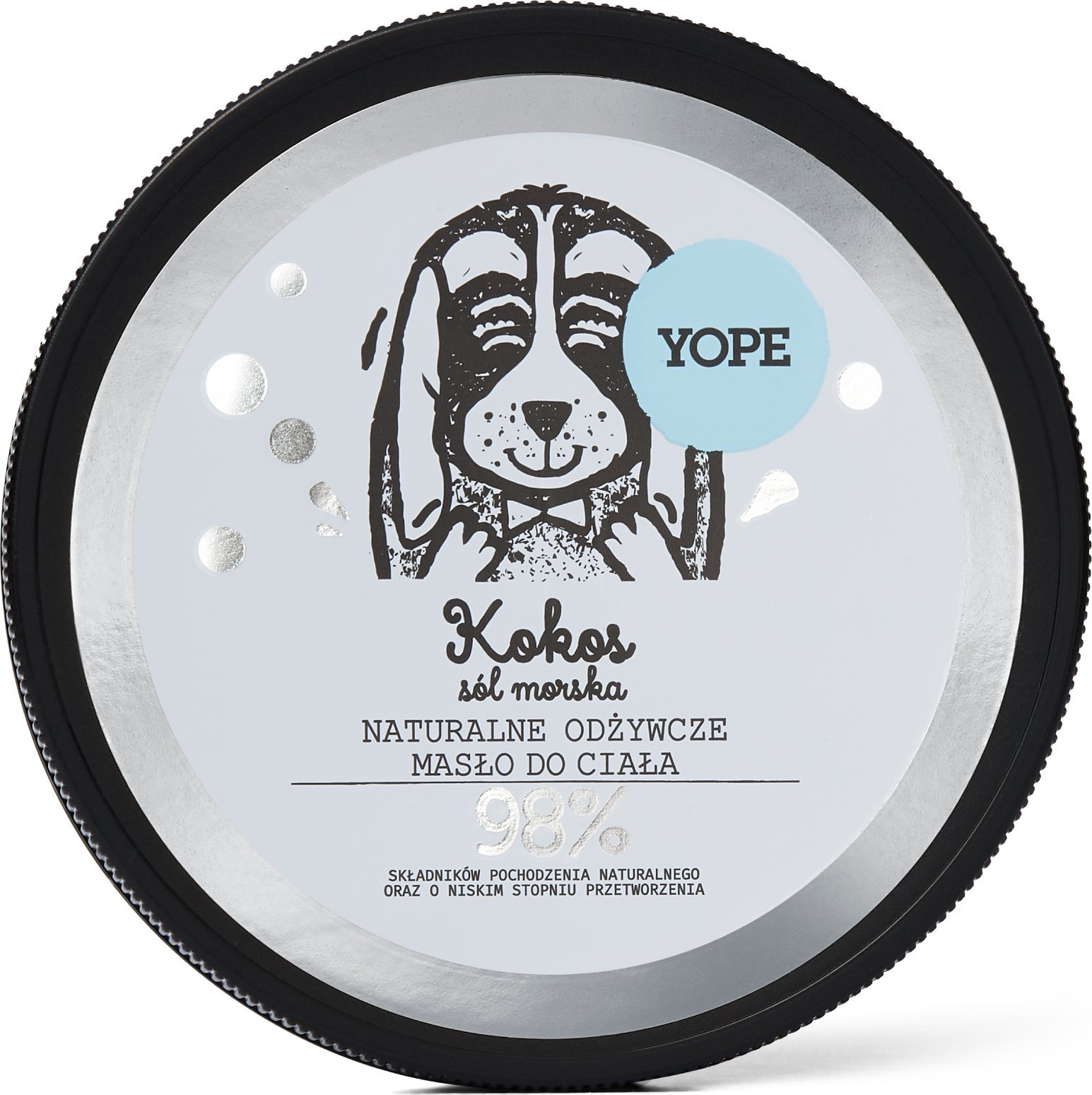 Yope Naturalne Masło do ciała odżywcze Kokos i Sól Morska 200ml