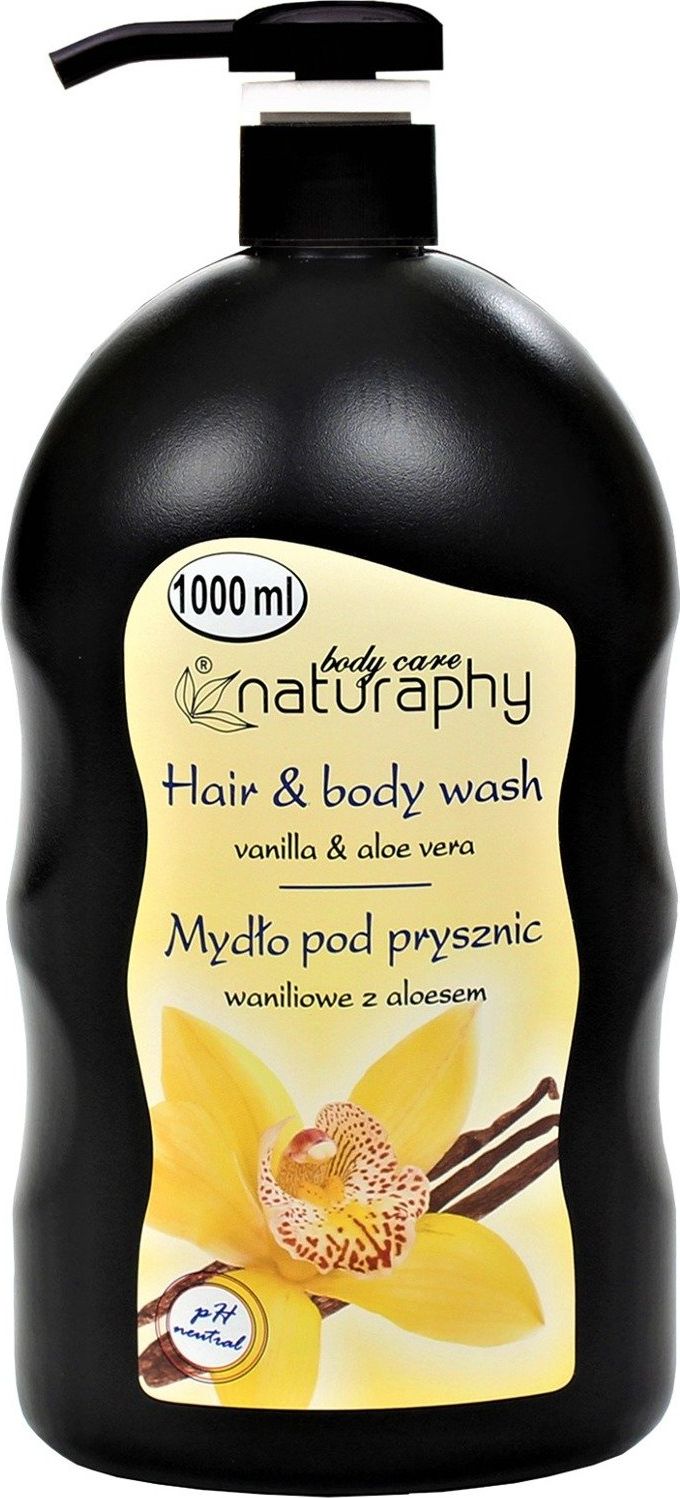 BluxCosmetics Mydło pod prysznic waniliowe z aloesem 1L