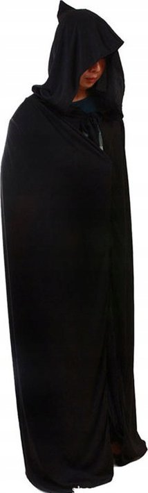 Korbi PELERYNA STRÓJ ŚMIERCI KOSTUCHY KATA PRZEBRANIE 1