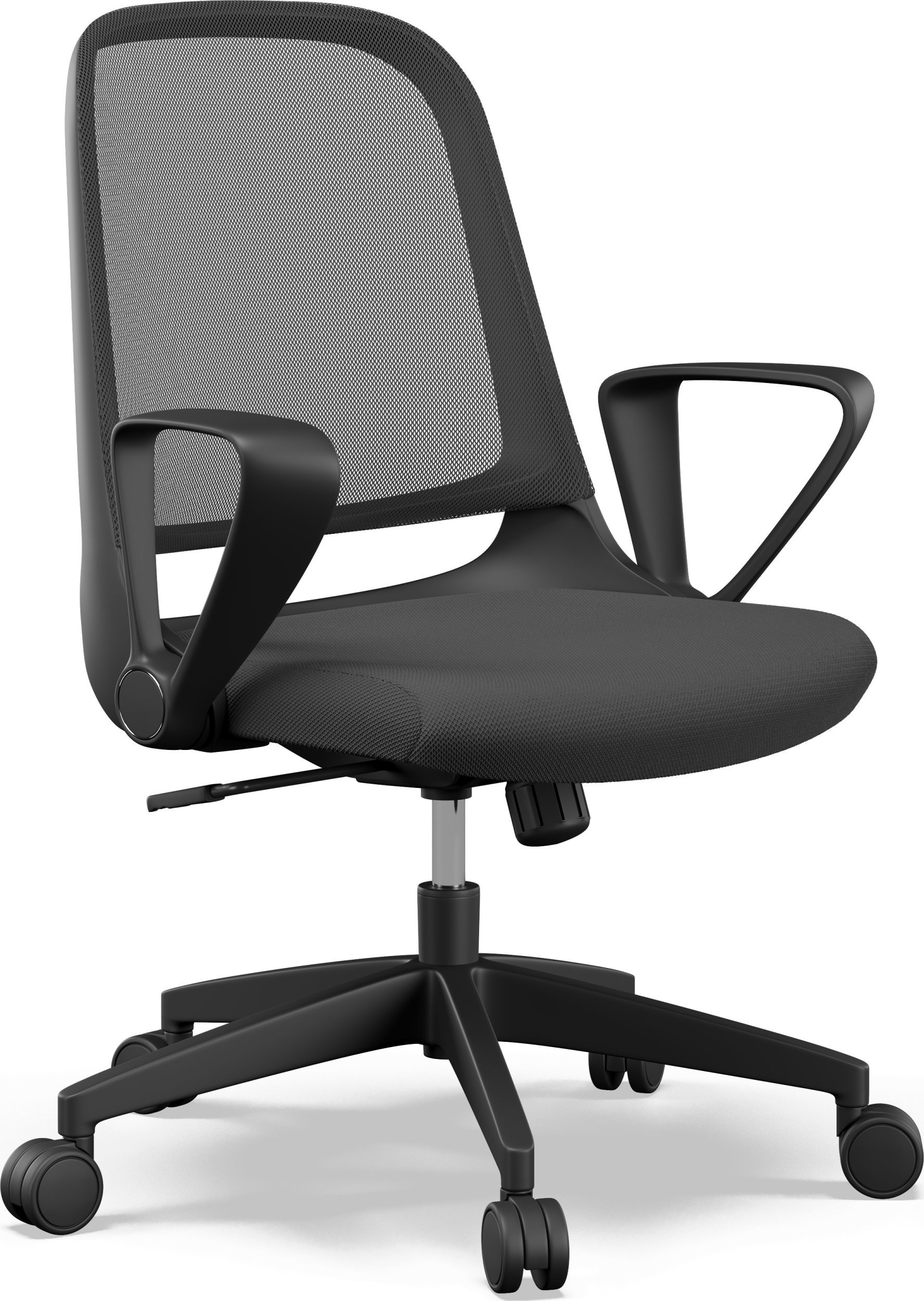 Krzesło biurowe SENSE7 Sopty Czarne