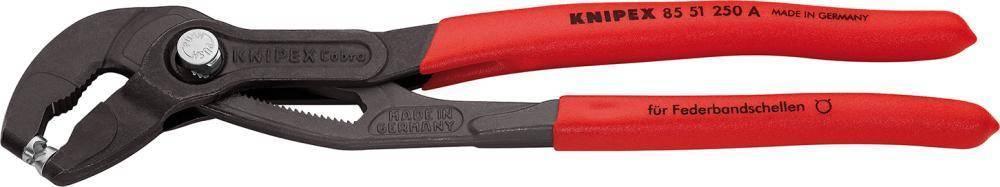 Knipex Szczypce do mont.opasek zacisk.z tasmy sprez. rekojesci powlek. tworz.sztucz.180mm KNIPEX