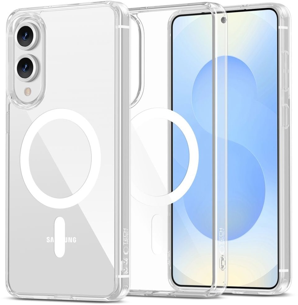 Tech-Protect Flexair Hybrid Magsafe Galaxy S25 Edge clear