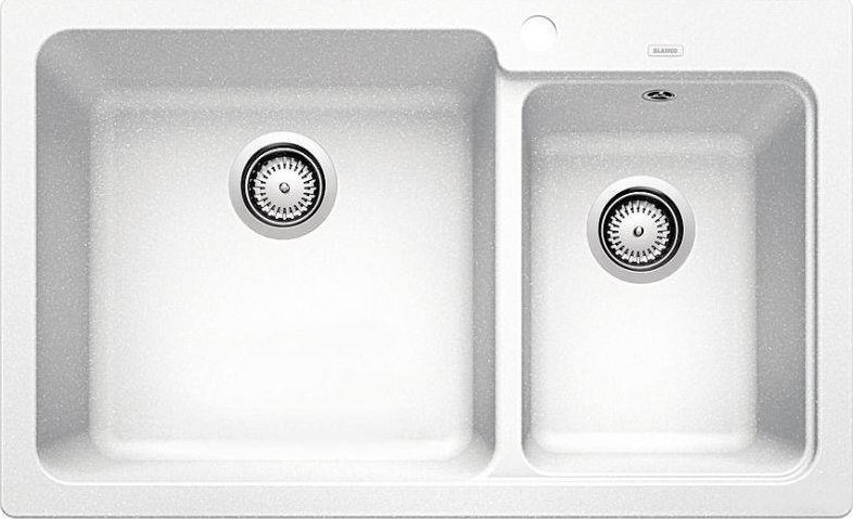 Zlewozmywak Blanco Naya 8 Silgranit biały komora z lewej (519649)