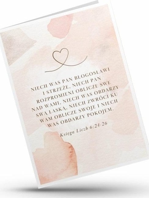 Karnet - Niech Was Pan Błogosławi i strzeże...