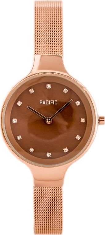 Zegarek Pacific PACIFIC 6009 (zy596d) - rosegold uniwersalny