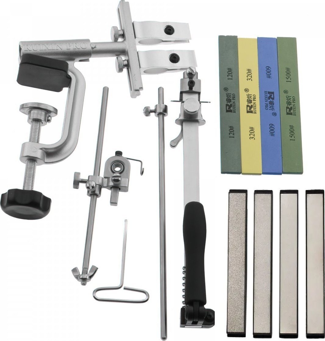 Ostrzałka do Noży Ręczna Osełka Systemowa Diamenty Kamienie Ruixin RX-009