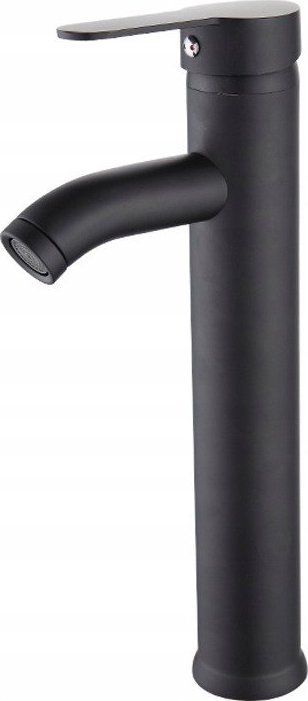 Bateria umywalkowa Delvant DELVANT ROUND BATERIA UMYWALKOWA STAL CZARNA