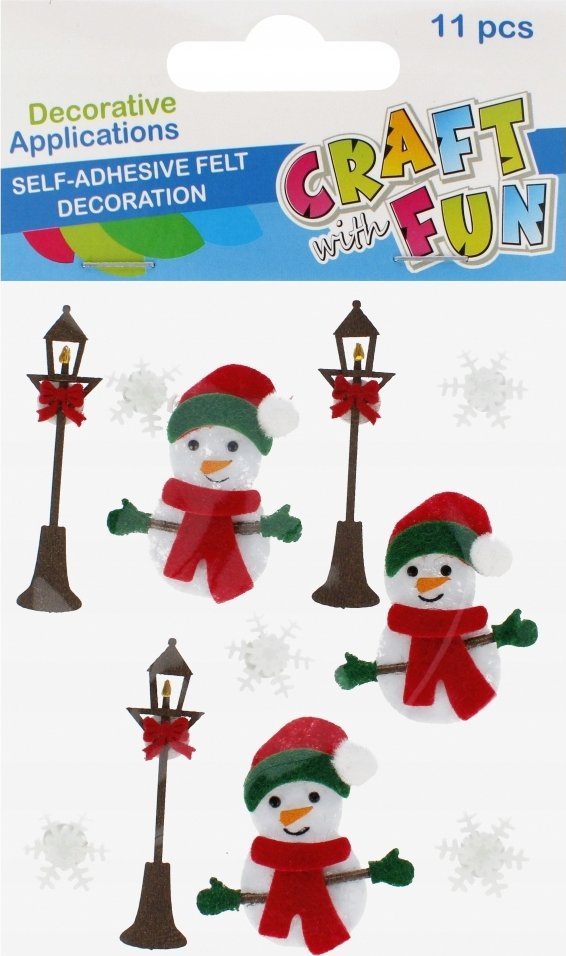 Craft with Fun OZDOBA BN FILC BALWANKI SPRZYL 11SZT CF PB12/144