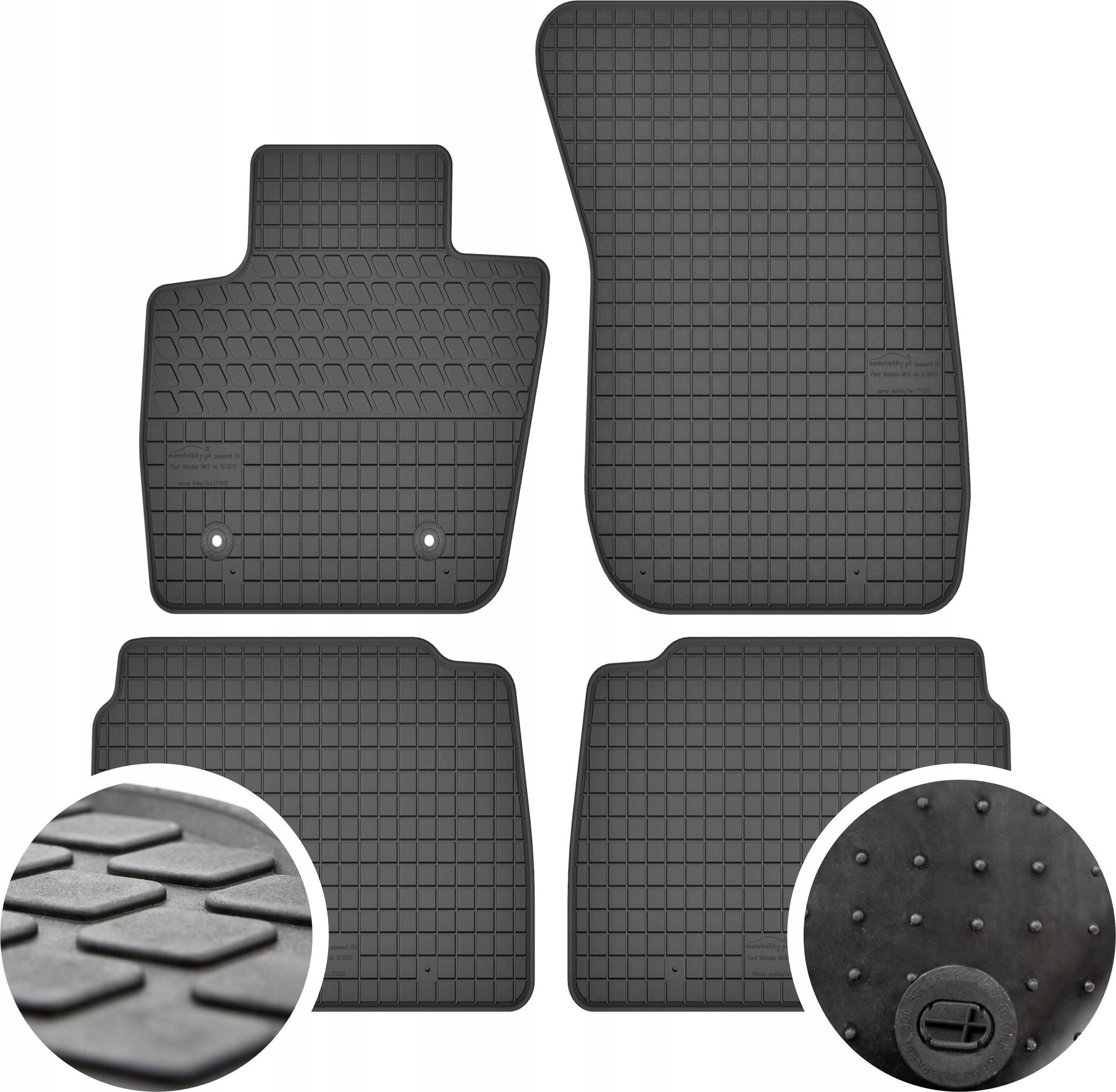 GeyerHosaja Dywaniki gumowe do Ford Mondeo MK5