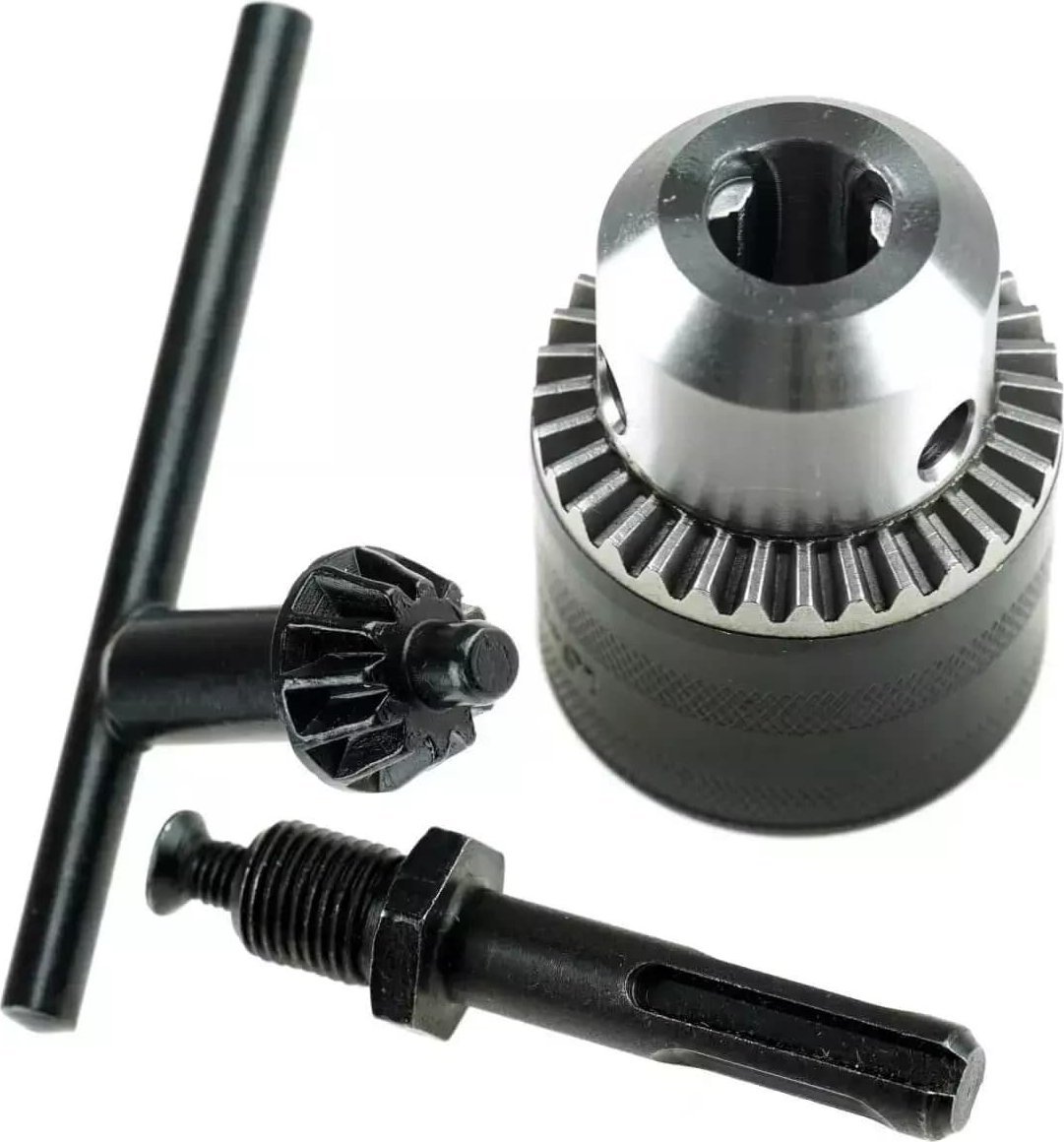 Dedra Uchwyt wiertarski kluczykowy zestaw 3cz 1,5-13mm 1/2""-20UNF