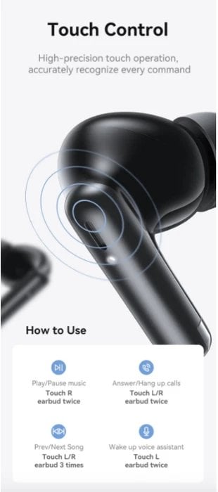 Słuchawki Bluetooth TWS USAMS IF27 bezprzewodowe czarny