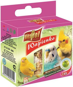 Vitapol Kostka wapienna jabłkowa dla ptaków Vitapol 35g