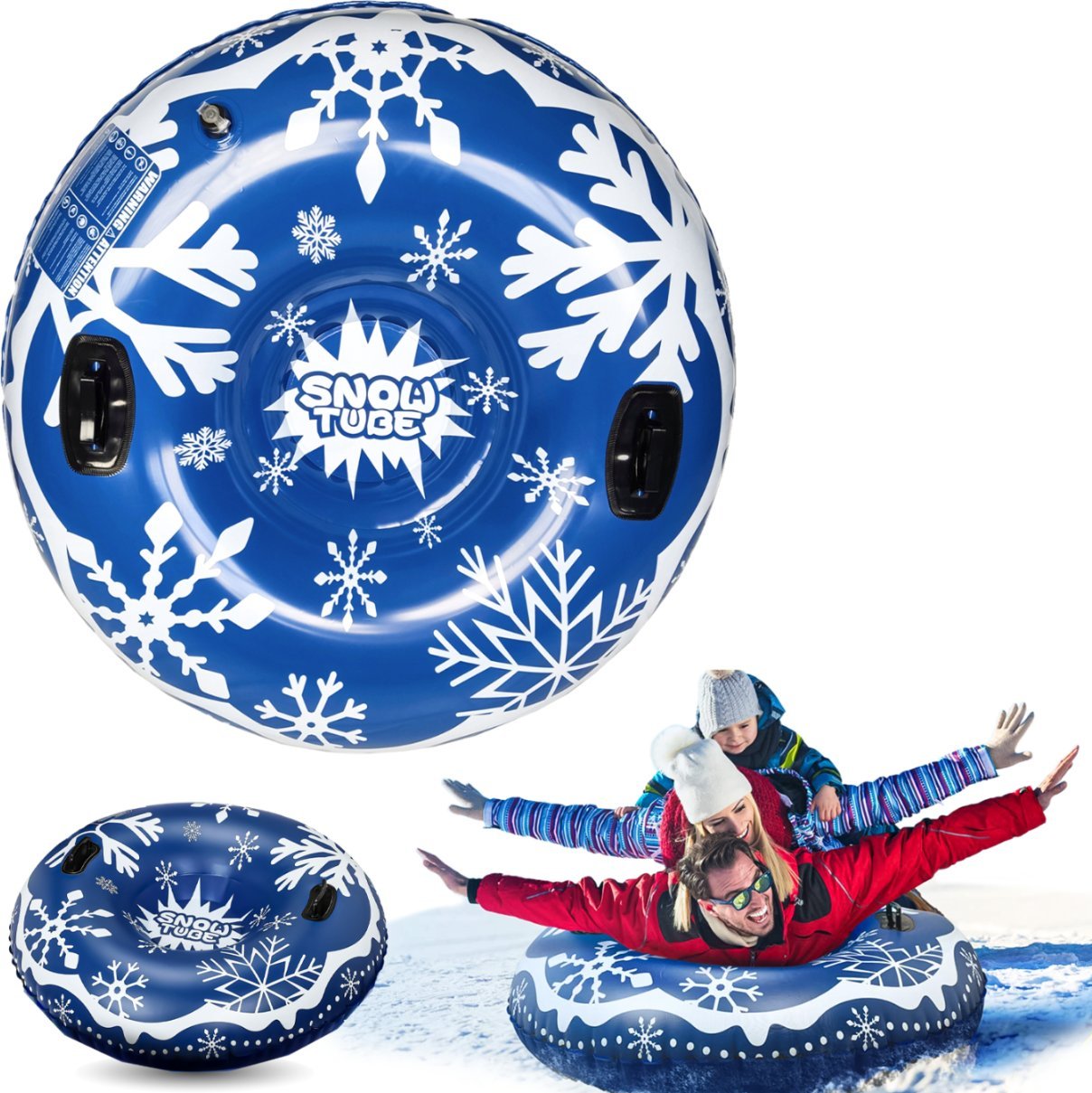 Heckermann Sanki dmuchane Heckermann Granatowe