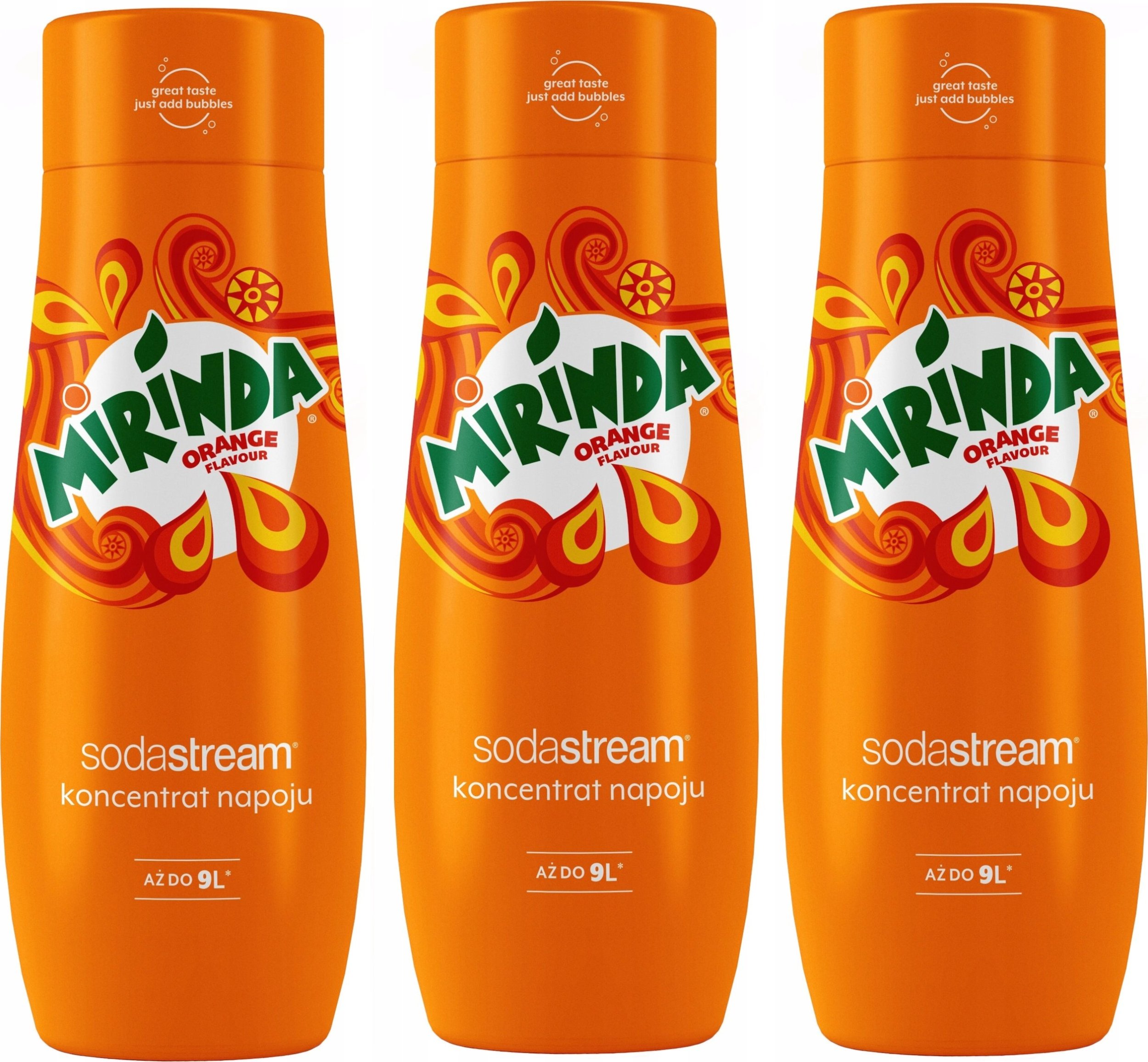 Zestaw 3 koncentratów SodaStream 3x Mirinda