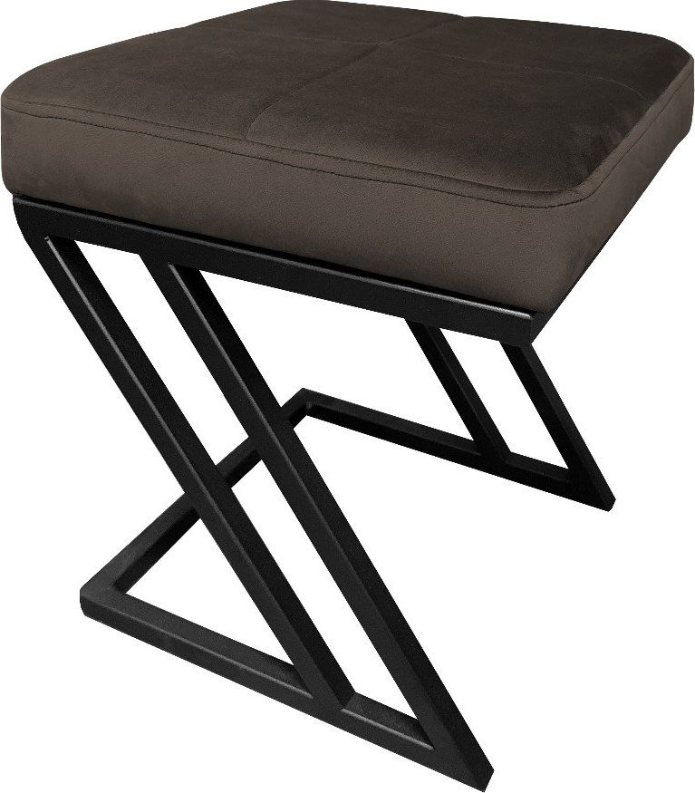 Atos Pufa ZAZU MG VELVET brązowa