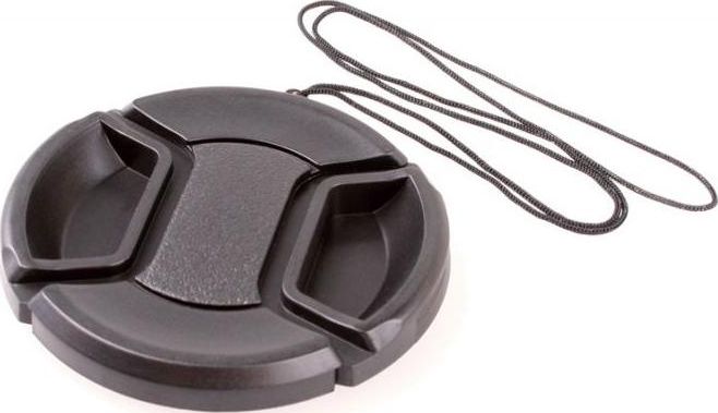 Dekielek FoxFoto Dekielek Foxfoto Snap-on do obiektywu - 55 mm ze smyczką