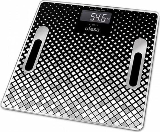Waga łazienkowa Ufesa Cyfrowa Waga Łazienkowa UFESA BE1855 (30 x 30 cm) Negro