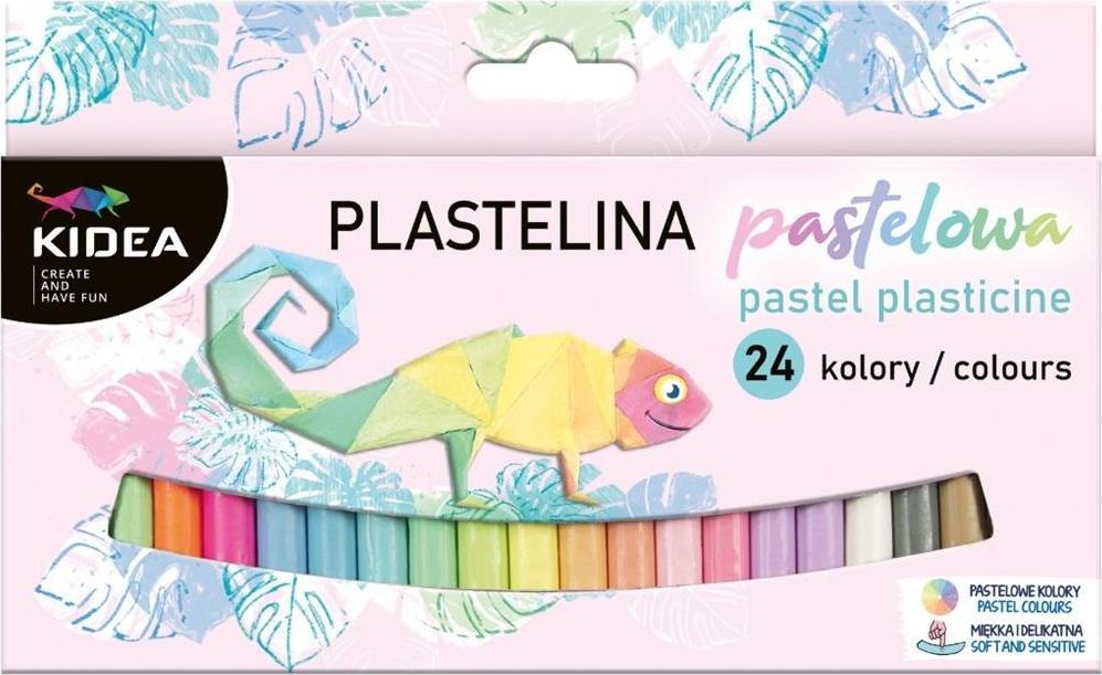 Starpak Plastelina Kidea pastelowa 24 kolory