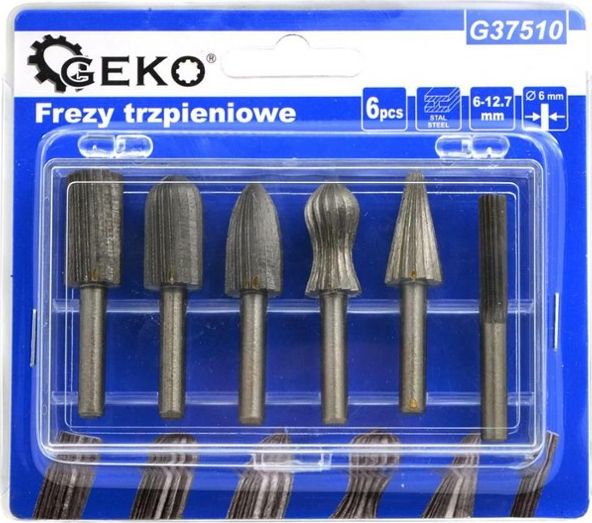 Beta Tools FREZY TRZPIENIOWE 6EL. 6-12,7MM G37510 GEKO