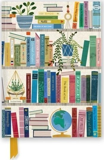 Notatnik A5 linia TW Półki z książkami Georgia