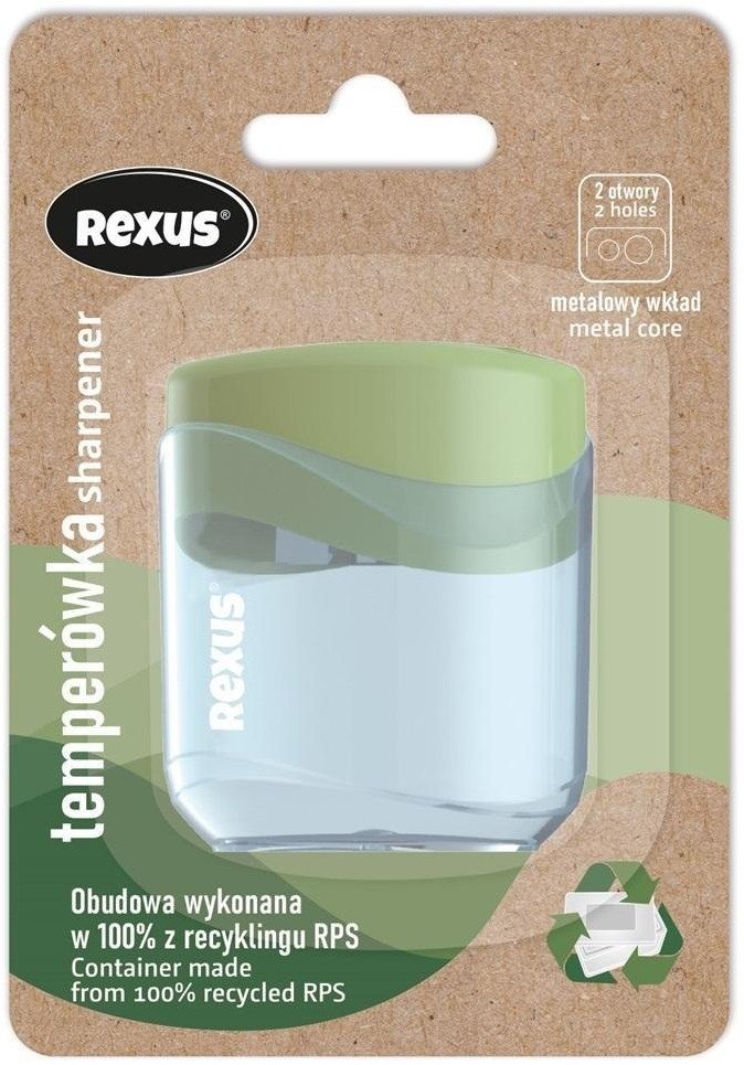 Temperówka z dwoma otworami