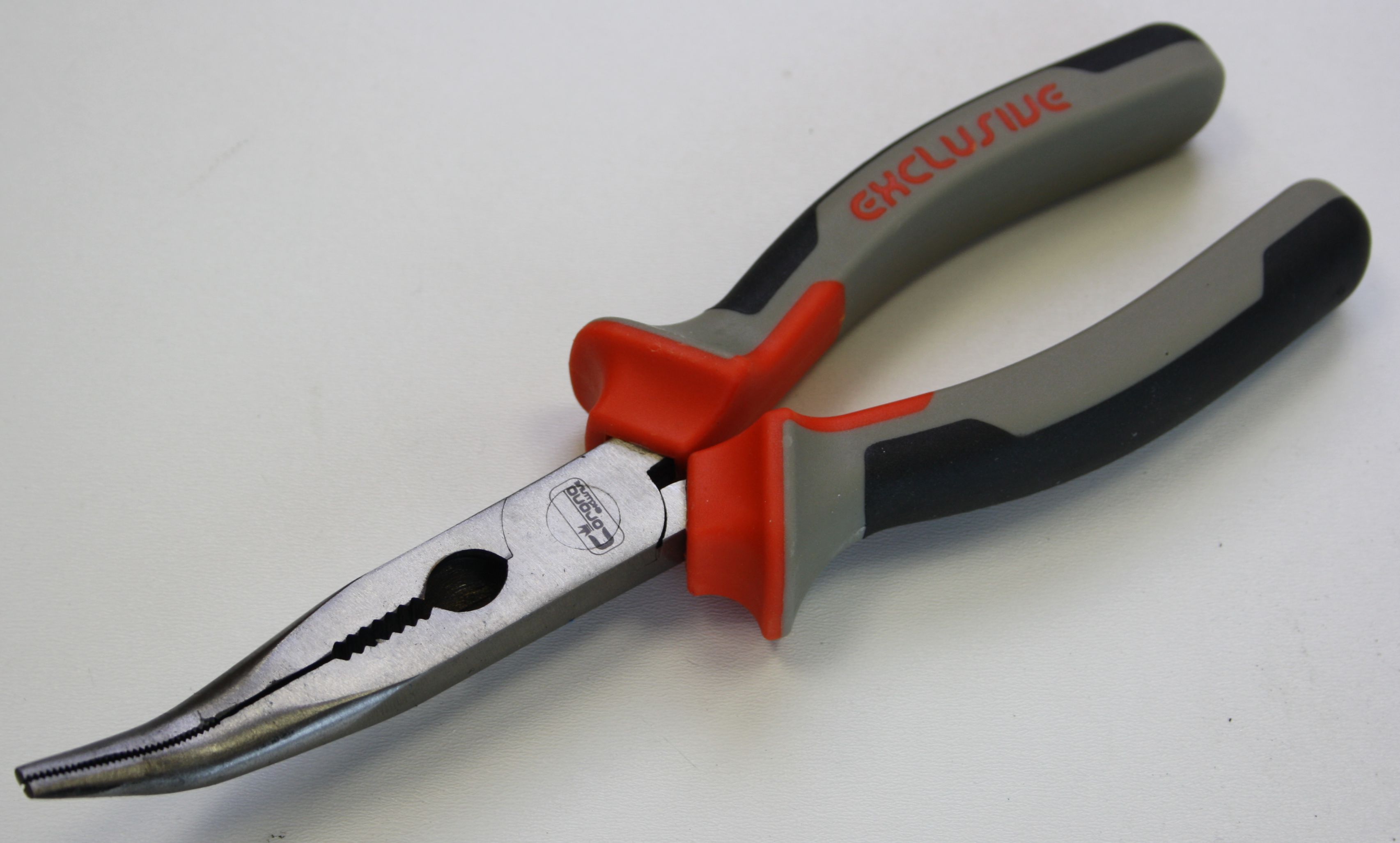 Corona Szczypce wydłużone wygięte 200mm (C7069)