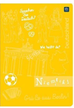 Interdruk Zeszyt A5 Kratka Hybrid J. Niemiecki 60k 10 szt