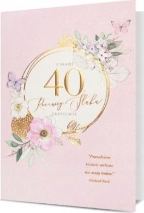 Pan Dragon KARNET B6 HM-200 40 ROCZNICA SLUBU