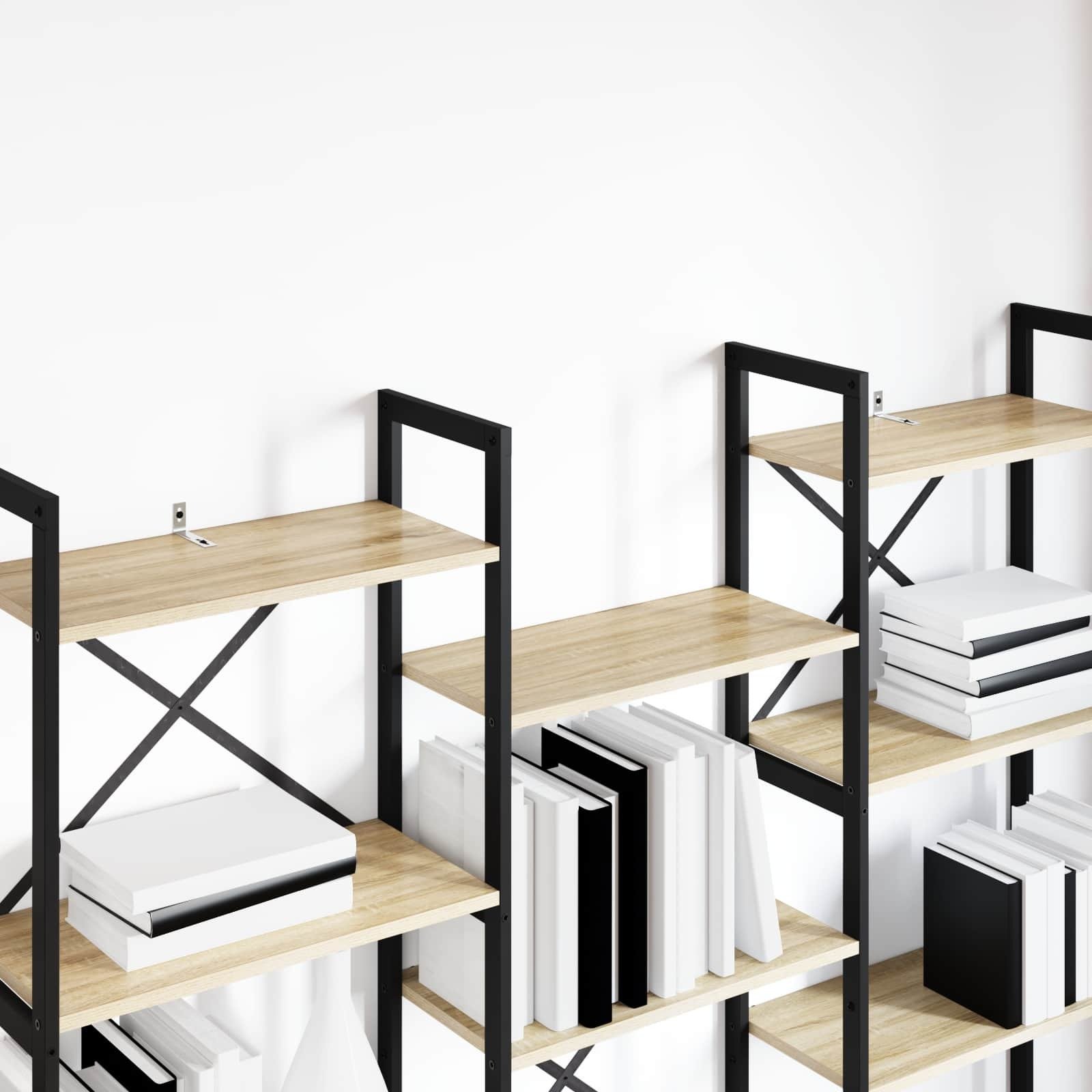 vidaXL Uchwyt antyprzewrócenia 2 pcs Srebrny 74,5 x 15 x 32 mm Żelazo