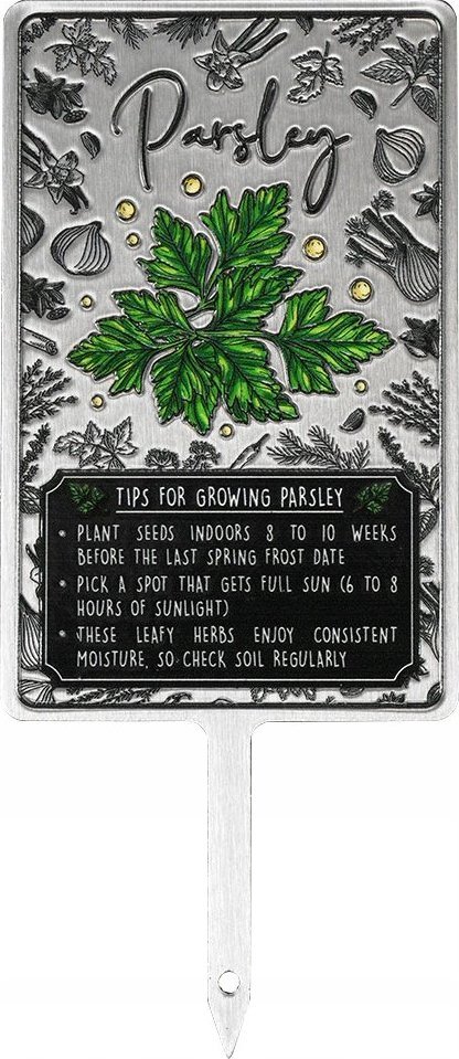 Kadax Tabliczka Etykieta Znacznik Ziół Roślin Przypraw