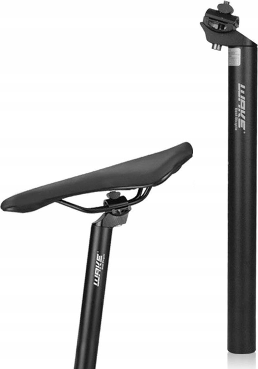 Korbi SZTYCA WSPORNIK SIODEŁKA SIODŁA WAKE 27,2 x 350 mm CZARNA MATOWA